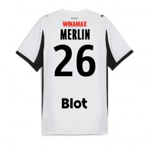 Stade Rennais Quentin Merlin #26 Udebanetrøje 2025-26 Kortærmet